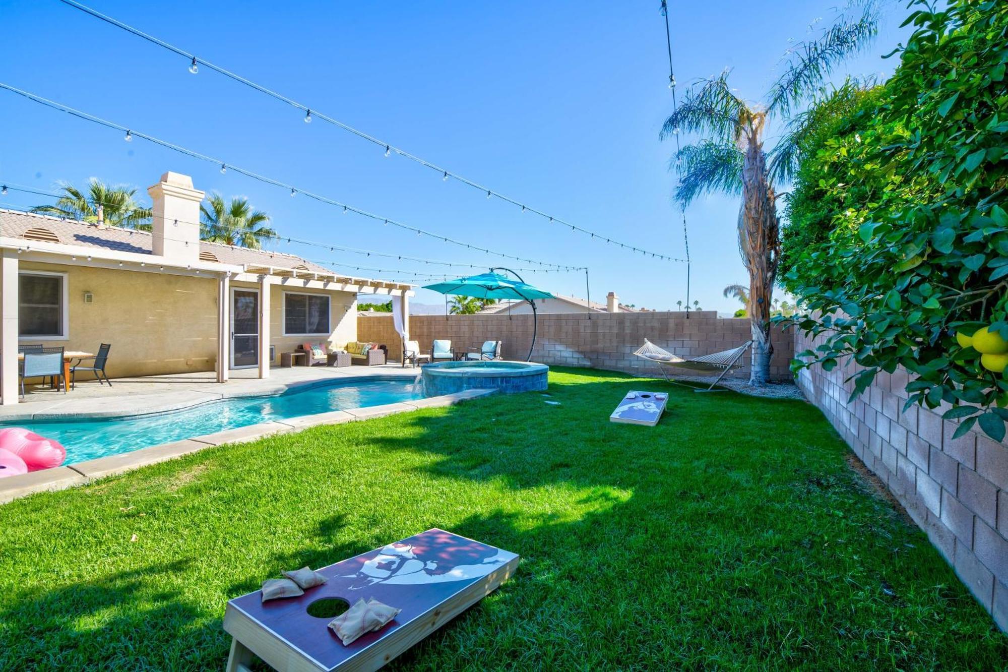 Casa Desert Muse With Heated Pool Spa Firepit Mini Golf And Games Индиоу Екстериор снимка