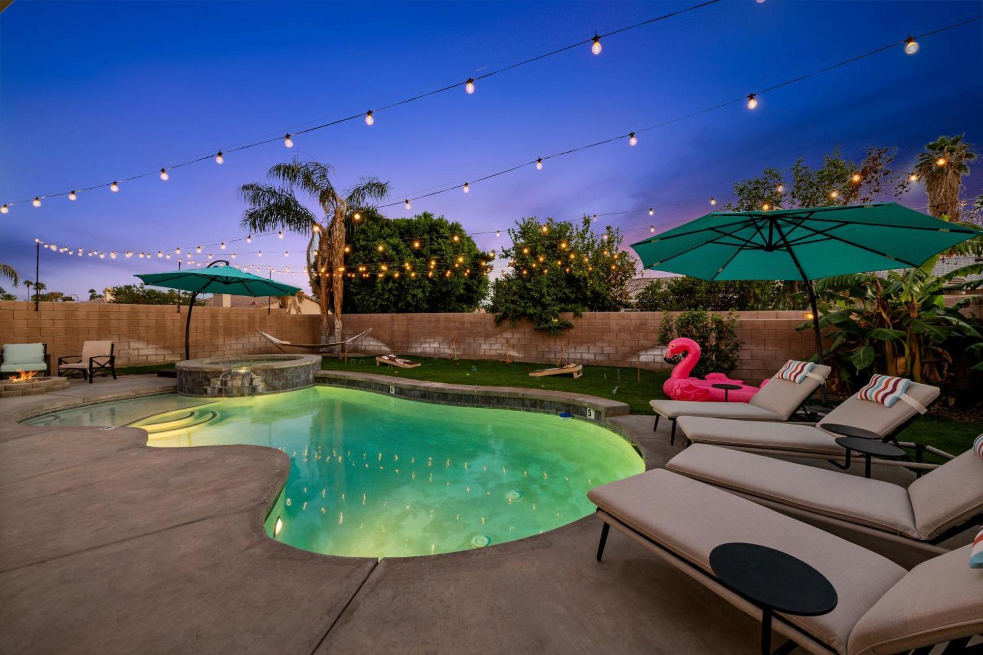 Casa Desert Muse With Heated Pool Spa Firepit Mini Golf And Games Индиоу Екстериор снимка